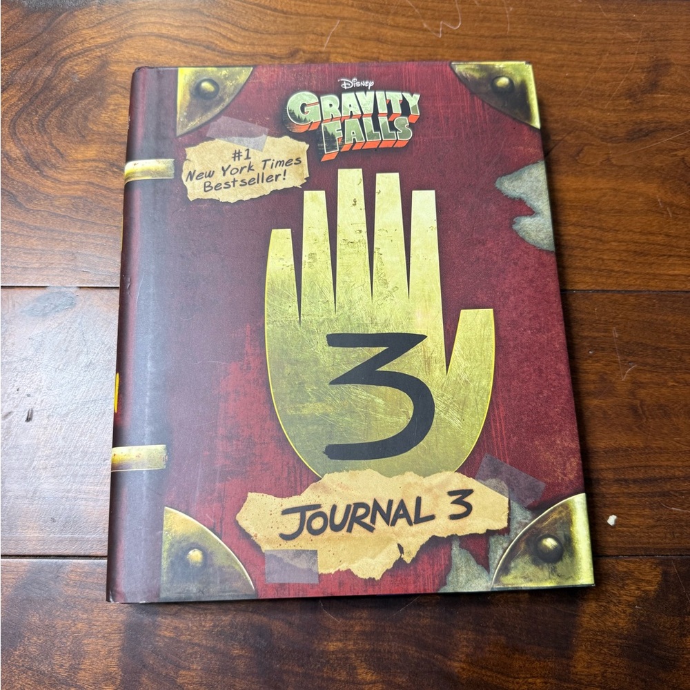 Disney Gravity Falls Journal 3 - Red and Gold Cover - Picture 1 of 4